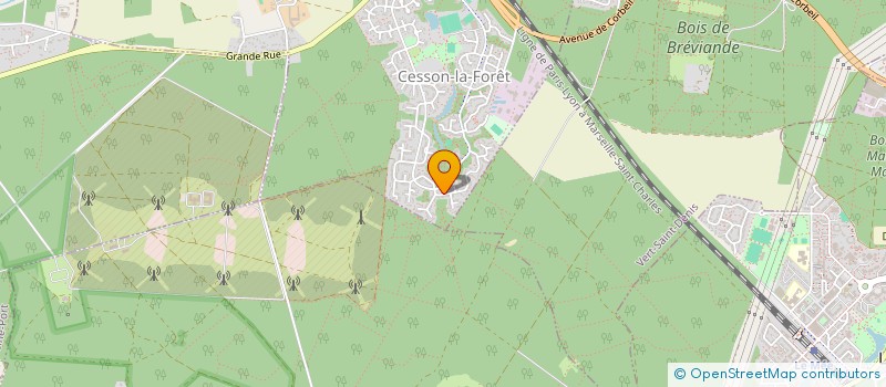 localisation de l'entreprise MONSIEUR JEREMY MARIE-CLAIRE  CESSON