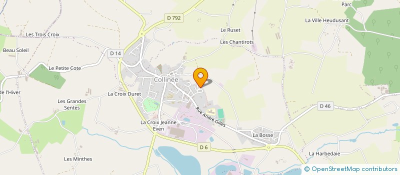 localisation de l'entreprise MONSIEUR JEREMY MARIVINT à LE MENE