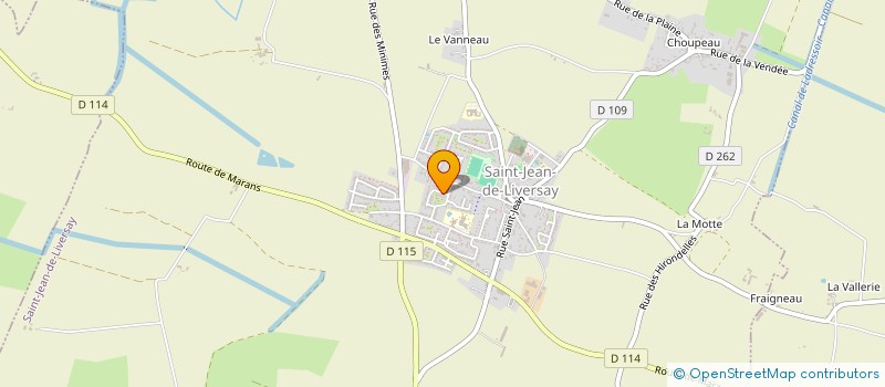 localisation de l'entreprise MONSIEUR JEREMY MAROT  SAINT-JEAN-DE-LIVERSAY