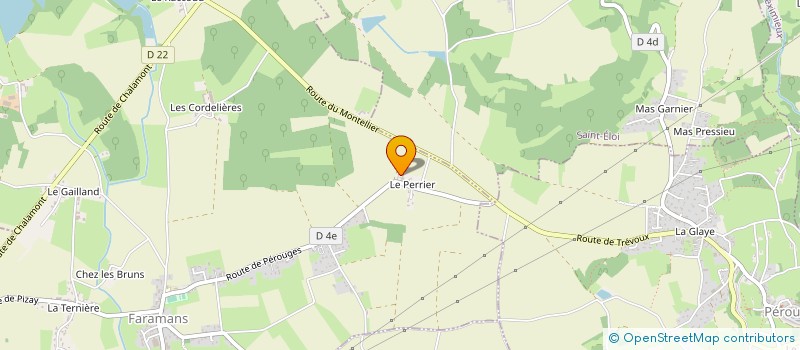 localisation de l'entreprise MONSIEUR JEREMY MARTIN  FARAMANS