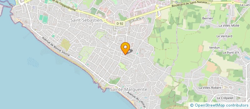 localisation de l'entreprise MONSIEUR JEREMY MARTIN  PORNICHET