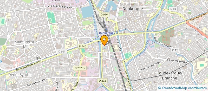 localisation de l'entreprise MONSIEUR JEREMY MARTIN à DUNKERQUE