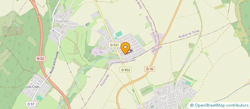 localisation de l'entreprise MONSIEUR JEREMY MARTINI  CRUSNES