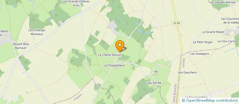 localisation de l'entreprise MONSIEUR JEREMY MARX  SAINT-BRANCHS