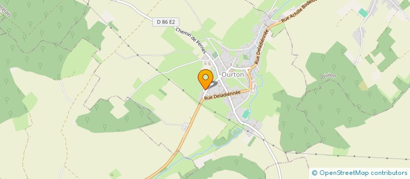 localisation de l'entreprise MONSIEUR JEREMY MASCLEF  OURTON