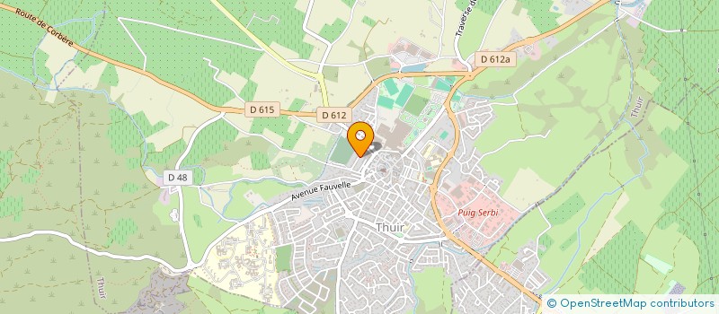 localisation de l'entreprise MONSIEUR JEREMY MASSET  THUIR