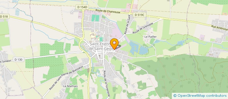 localisation de l'entreprise MONSIEUR JEREMY MATHAIS à SAINT-ETIENNE-DE-SAINT-GEOIRS
