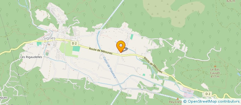 localisation de l'entreprise MONSIEUR JEREMY MATHIEU  SIGNES