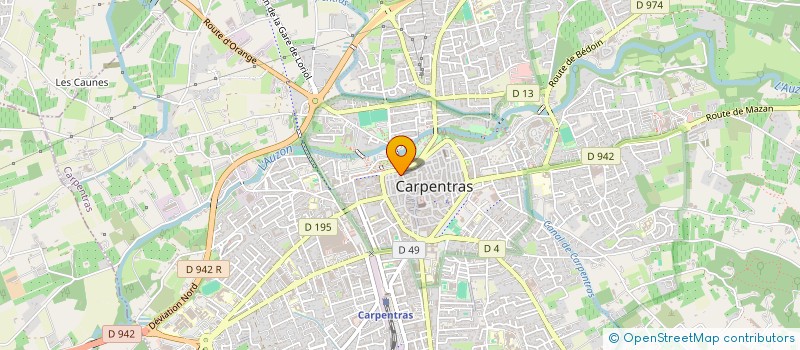 localisation de l'entreprise MONSIEUR JEREMY MATHIEU à CARPENTRAS