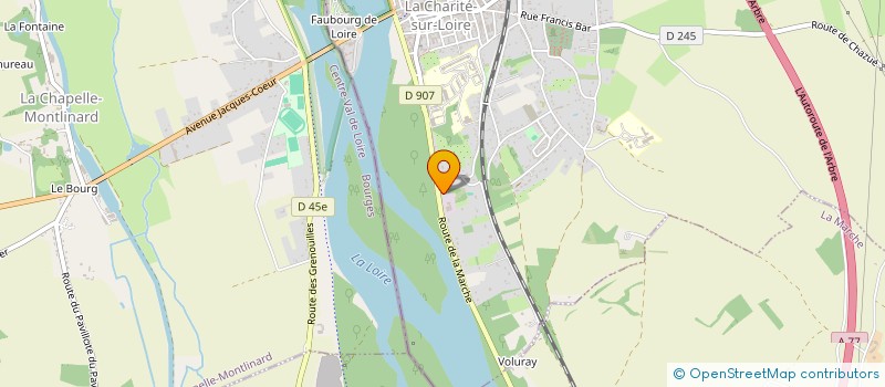 localisation de l'entreprise MONSIEUR JEREMY MAUNOIR  LA CHARITE-SUR-LOIRE