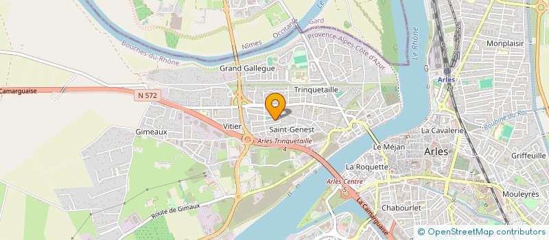 localisation de l'entreprise MONSIEUR JEREMY MAURIN  ARLES