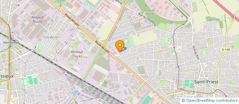 localisation de l'entreprise MONSIEUR JEREMY MAZZONE  SAINT-PRIEST