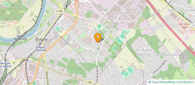 localisation de l'entreprise MONSIEUR JEREMY MBEMBA  ERAGNY