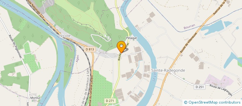 localisation de l'entreprise MONSIEUR JEREMY MELUN  AIGUILLON