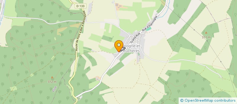 localisation de l'entreprise MONSIEUR JEREMY MENESES DE CARVALHO  SAPOGNE-ET-FEUCHERES