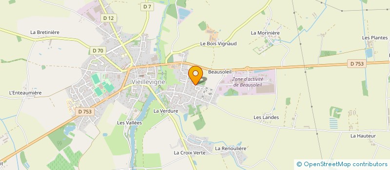 localisation de l'entreprise MONSIEUR JEREMY MENESI  VIEILLEVIGNE