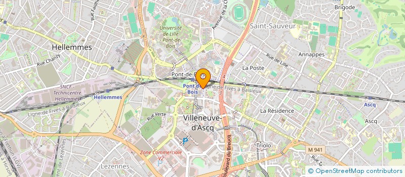 localisation de l'entreprise MONSIEUR JEREMY MERESSE à VILLENEUVE-D'ASCQ