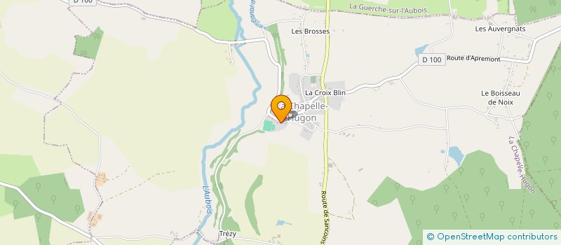 localisation de l'entreprise MONSIEUR JEREMY MESLET  LA CHAPELLE-HUGON