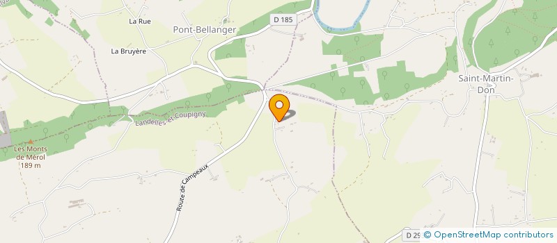 localisation de l'entreprise MONSIEUR JEREMY MESNIL-LETELLIER  TESSY-BOCAGE