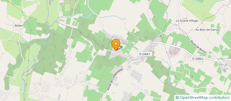 localisation de l'entreprise MONSIEUR JEREMY MESSIBA  LA LANDE-DE-FRONSAC