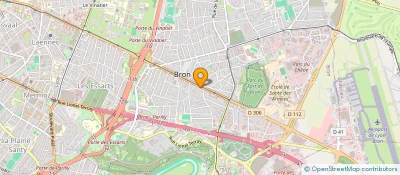 localisation de l'entreprise MONSIEUR JEREMY MEYRIGNAC  BRON