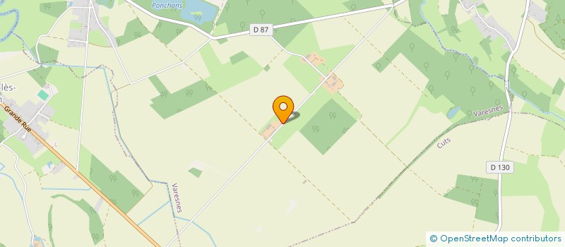 localisation de l'entreprise MONSIEUR JEREMY MICHEL  VARESNES