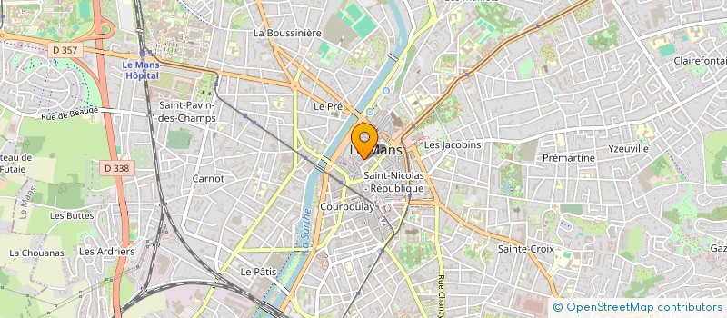 localisation de l'entreprise MONSIEUR JEREMY MICHEL  LE MANS