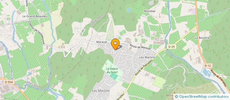 localisation de l'entreprise MONSIEUR JEREMY MICHEL à LA CRAU