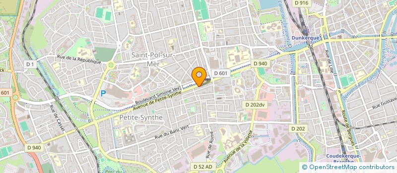 localisation de l'entreprise MONSIEUR JEREMY MILLET à DUNKERQUE