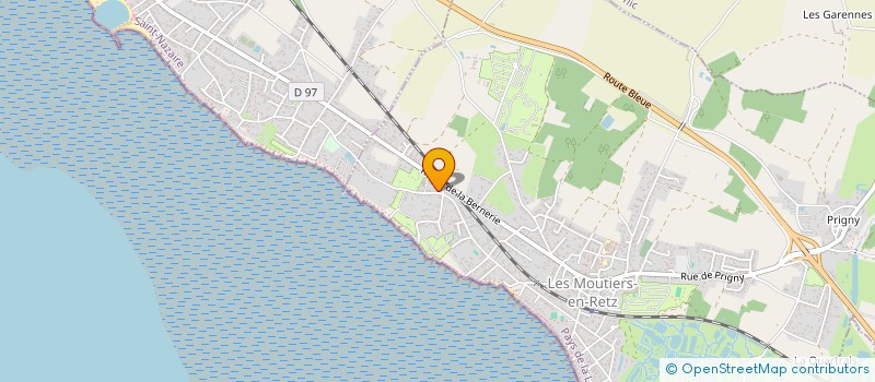 localisation de l'entreprise MONSIEUR JEREMY MILOUD  LES MOUTIERS-EN-RETZ