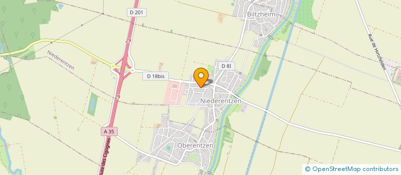 localisation de l'entreprise MONSIEUR JEREMY MINETTO  NIEDERENTZEN