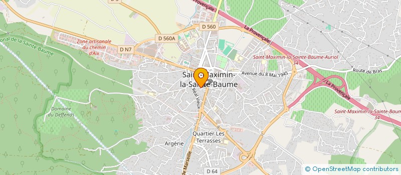 localisation de l'entreprise MONSIEUR JEREMY MISSONNIER  SEILLONS-SOURCE-D ARGENS