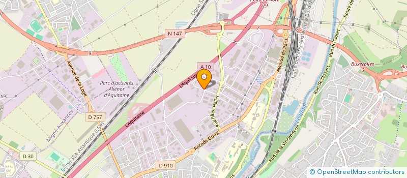 localisation de l'entreprise MONSIEUR JEREMY MISTRE  POITIERS