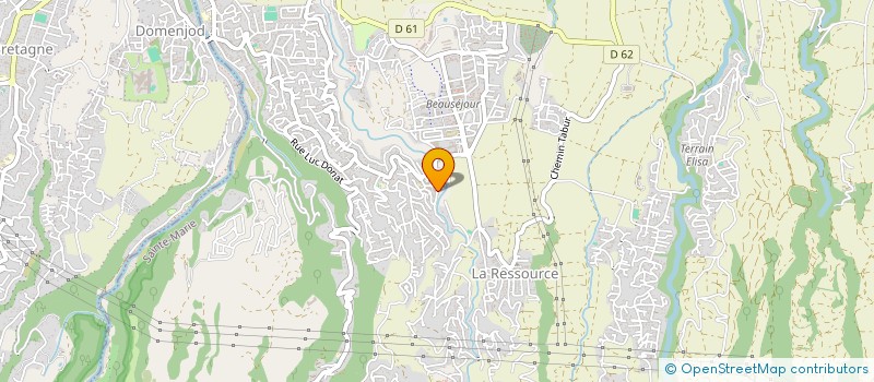 localisation de l'entreprise MONSIEUR JEREMY MITHRA  SAINTE-MARIE