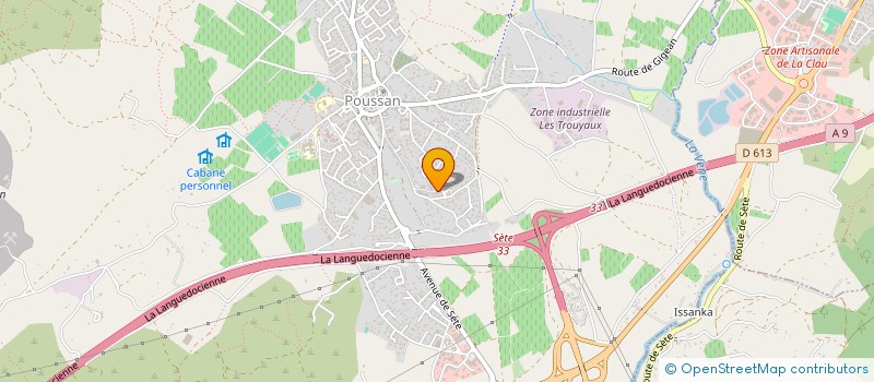 localisation de l'entreprise MONSIEUR JEREMY MOENNE-LOCCOZ  POUSSAN