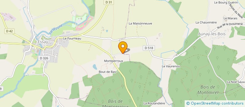 localisation de l'entreprise MONSIEUR JEREMY MOITEAUX à SEES