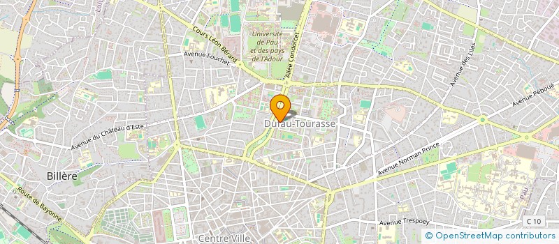 localisation de l'entreprise MONSIEUR JEREMY MOLINA à PAU