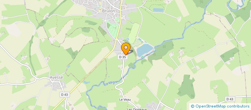 localisation de l'entreprise MONSIEUR JEREMY MONCEAUX  BRULON