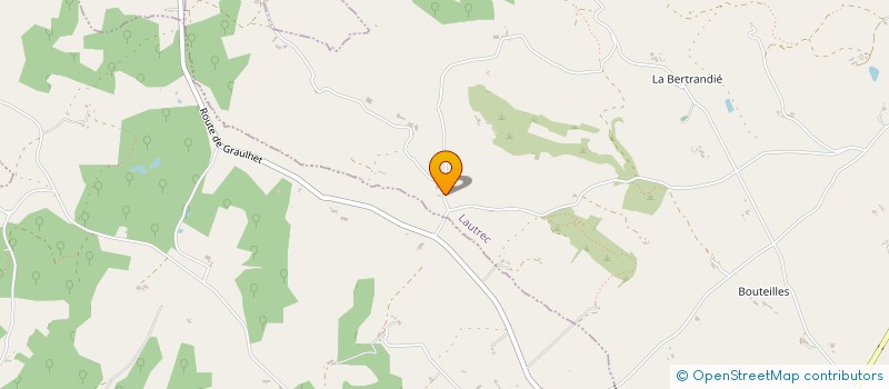 localisation de l'entreprise MONSIEUR JEREMY MONDOU  LAUTREC