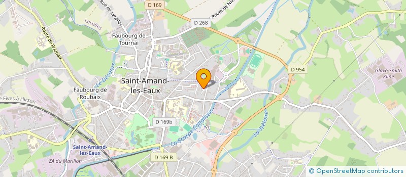 localisation de l'entreprise MONSIEUR JEREMY MONEUSE  ST AMAND-LES-EAUX