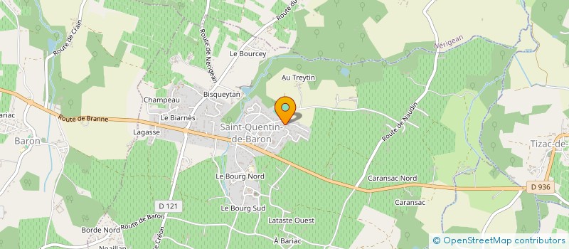 localisation de l'entreprise MONSIEUR JEREMY MONIOTTE  SAINT-QUENTIN-DE-BARON