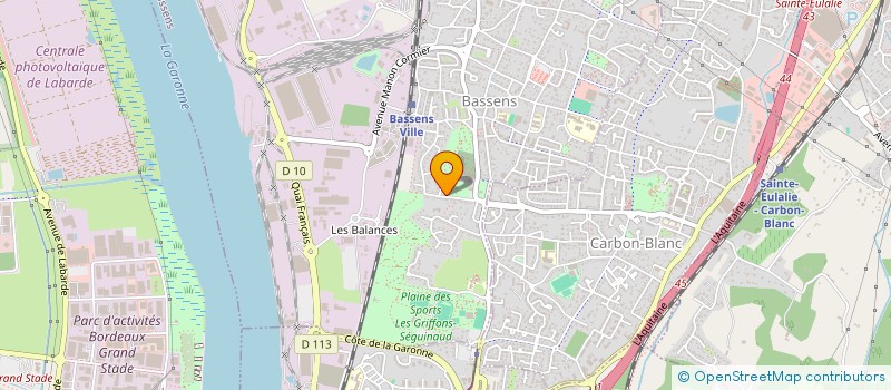 localisation de l'entreprise MONSIEUR JEREMY MONTALBAN  BASSENS