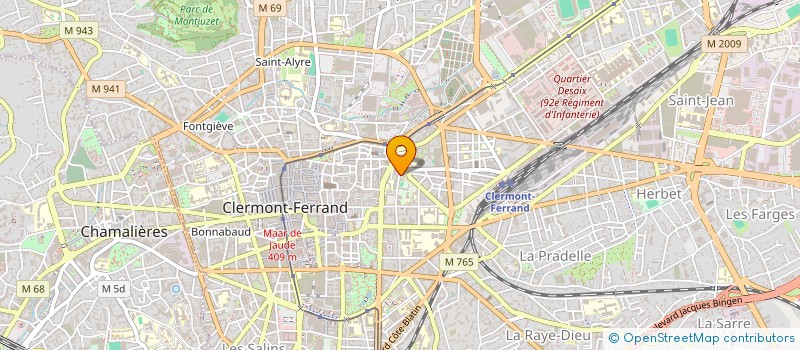localisation de l'entreprise MONSIEUR JEREMY MOREAU à CLERMONT-FERRAND