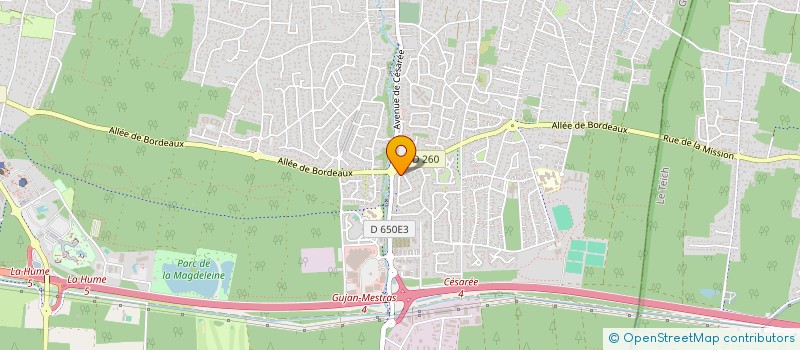 localisation de l'entreprise MONSIEUR JEREMY MOREL à GUJAN-MESTRAS