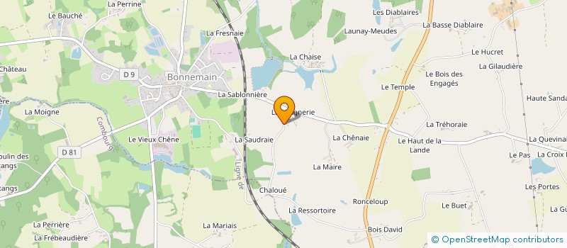 localisation de l'entreprise MONSIEUR JEREMY MOREL  COMBOURG