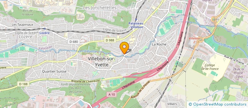 localisation de l'entreprise MONSIEUR JEREMY MORGAN à PALAISEAU