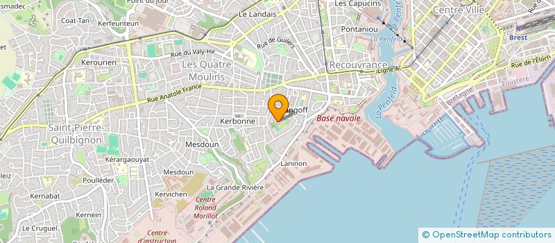 localisation de l'entreprise MONSIEUR JEREMY MORITZ à BREST