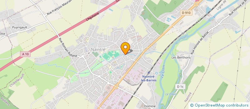 localisation de l'entreprise MONSIEUR JEREMY MORON  NAINTRE