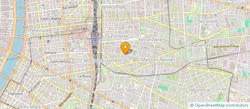 localisation de l'entreprise MONSIEUR JEREMY MOTTS  LYON