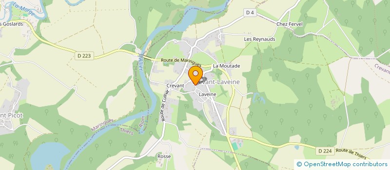 localisation de l'entreprise MONSIEUR JEREMY MOUKTARIAN  CREVANT-LAVEINE